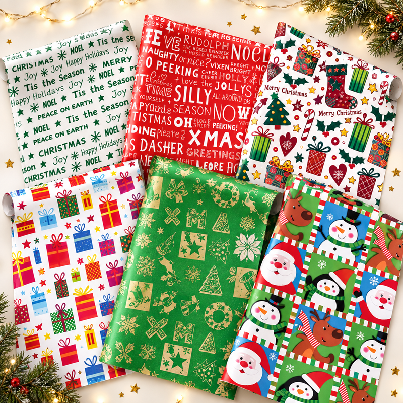 Gift Paper Xmas 2m x 700mm