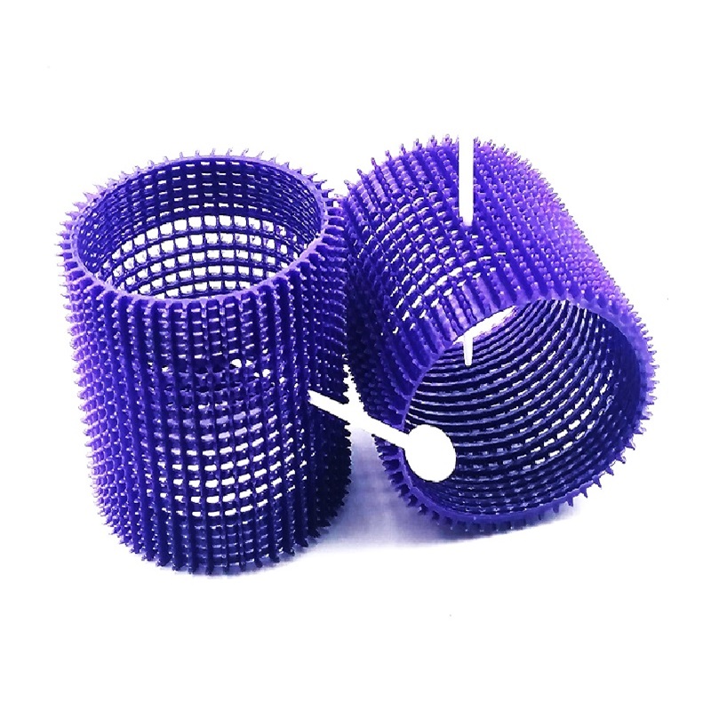 Stohr Rollers Purple with pins 2pk 64mm