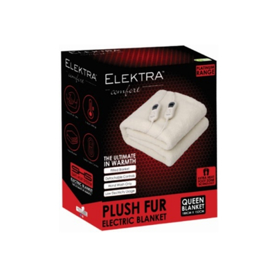 Electric Blanket Queen Acr Fur Fitted