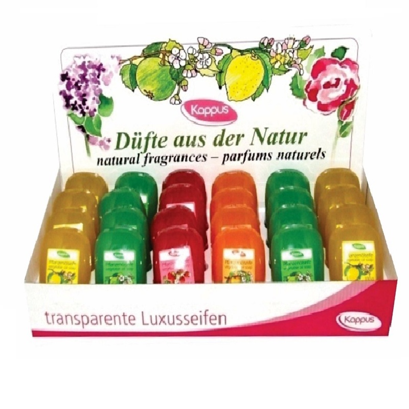 Kappus Soaps* Fruit Display 24's 100gr