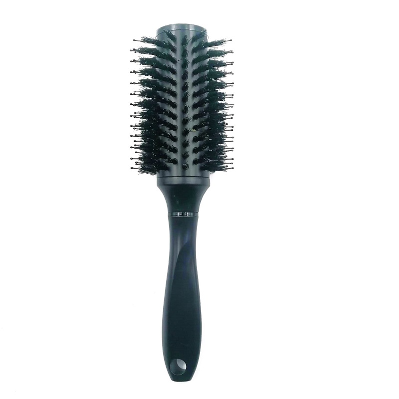 Brush Hair Rotator Barrel Black 24mm