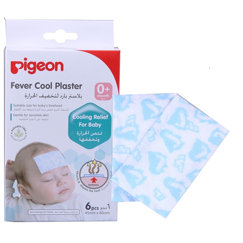 Pigeon Baby Fever Cool Plaster 6Pc