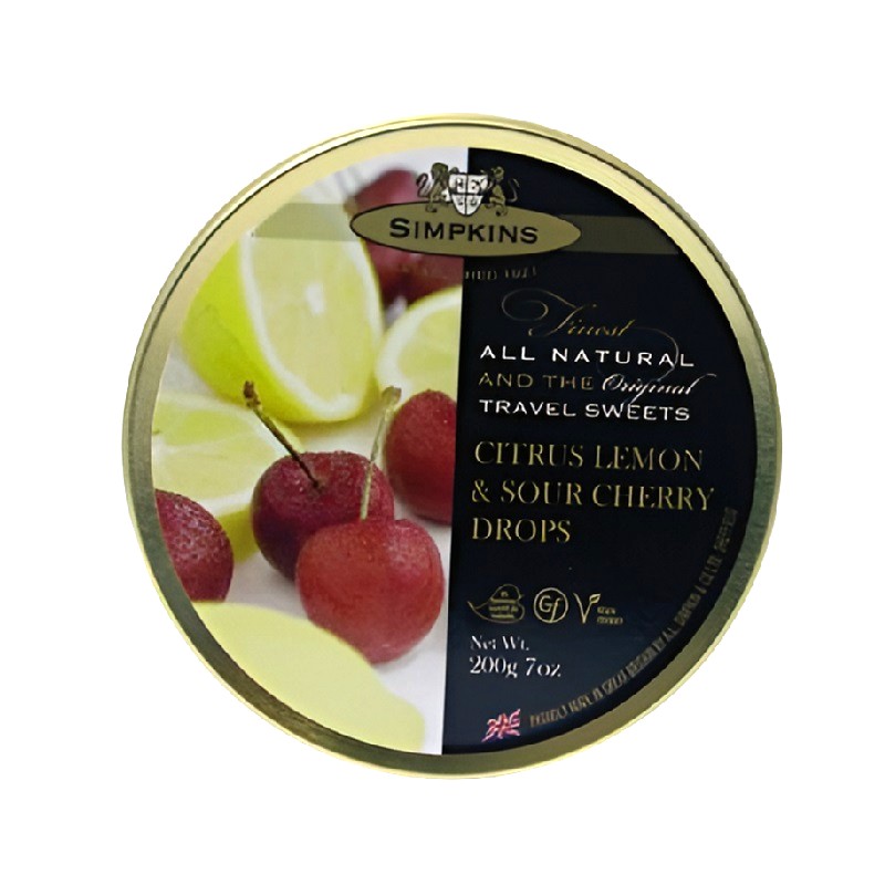 Simpkins Citrus Lemon and Sour Cherry 200g