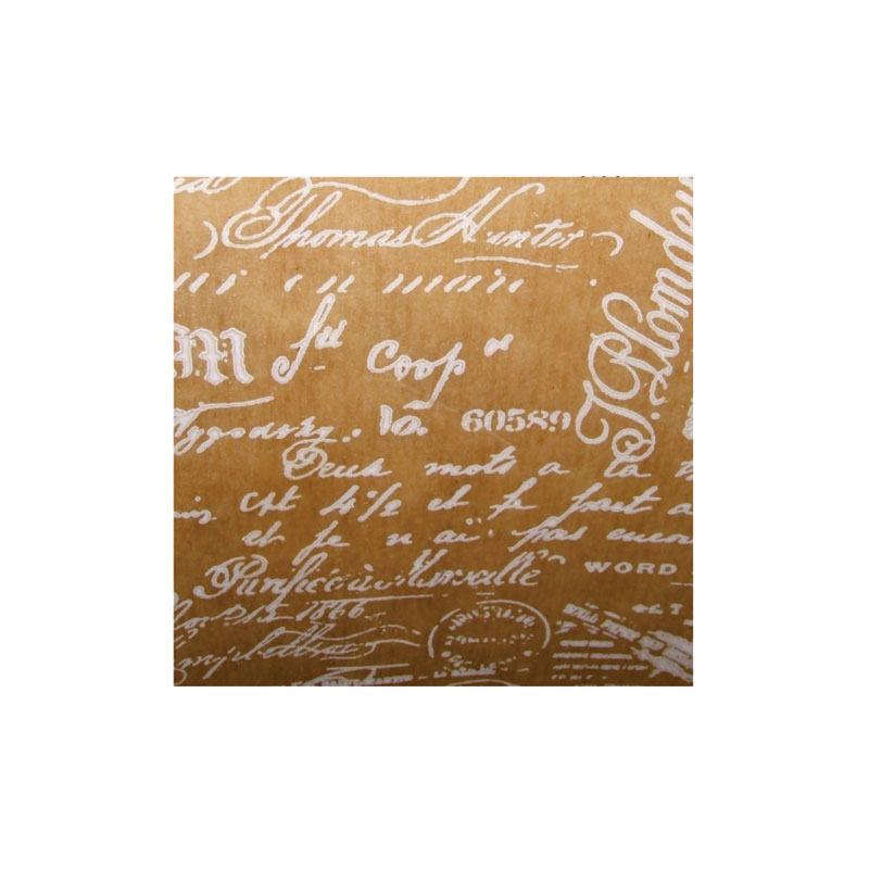 C/Roll  White Script 100m x 500mm