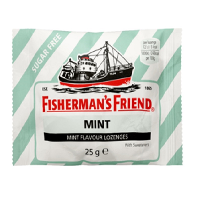Fishermans Friend Green Stripe Sugar Free 24x25g
