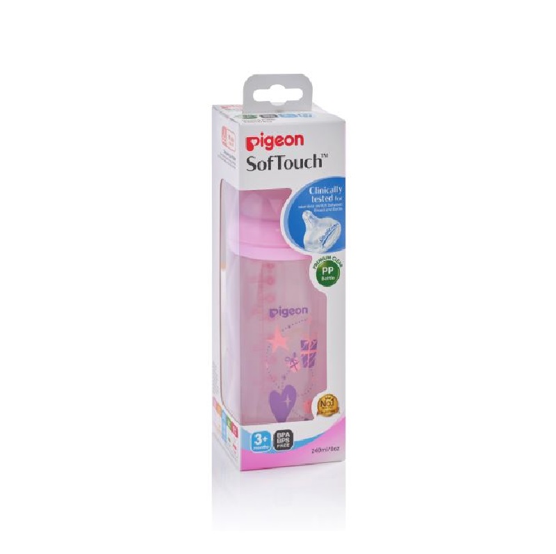 Pigeon Feeding Bottle Peristaltic Selian 240ml M hole