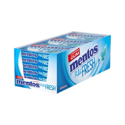 Mentos Gum Pure Fresh Mint with Grean Tea 18x8