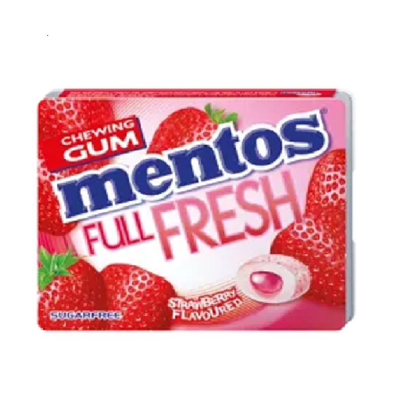 Mentos Gum Pure Fresh Strawberry 18x8