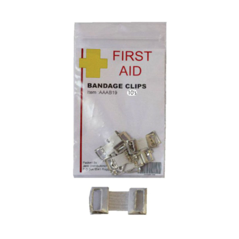 First Aid Bandage Clips Pack Of 10