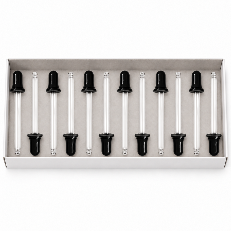 First Aid Medicine Dropper Plain 1ml Bulk 12pk