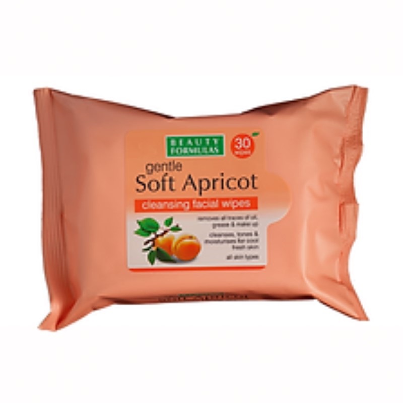B/F Cleansing Facial Wipes with Apricot 30's