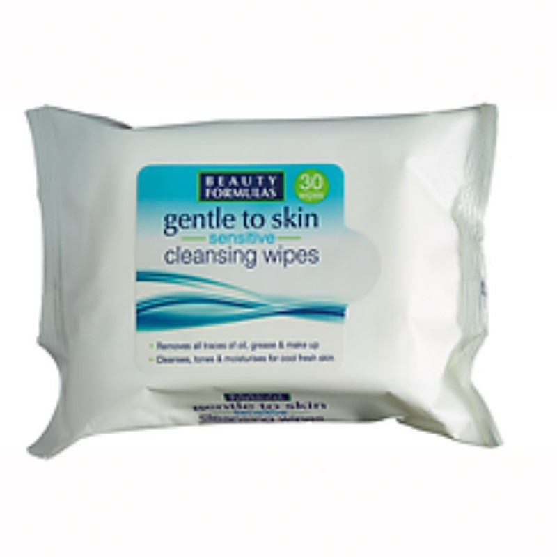 B/F Cleansing Wipes For Sensitive Skin 25's