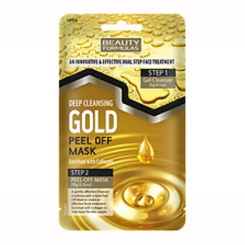 B/F Facial Mask Gold Deep Cleansing Dual Step 3g+1