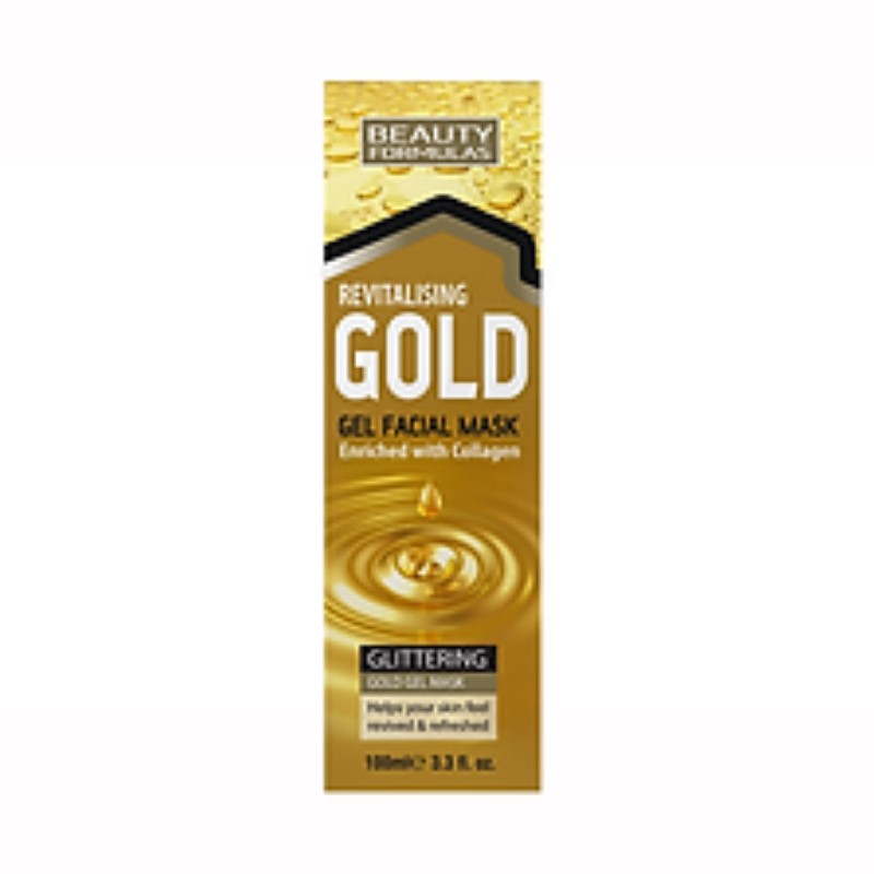 B/F Facial Mask Gel Revitalising Gold 100ml