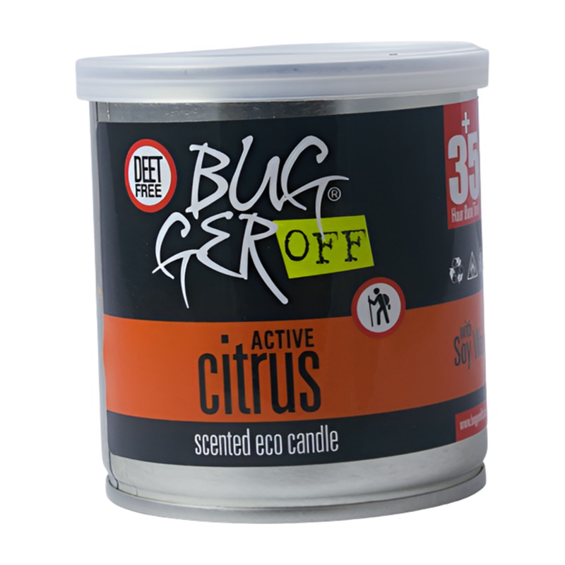 Buggeroff Candle Eco Scented Maju Citrus 250gr