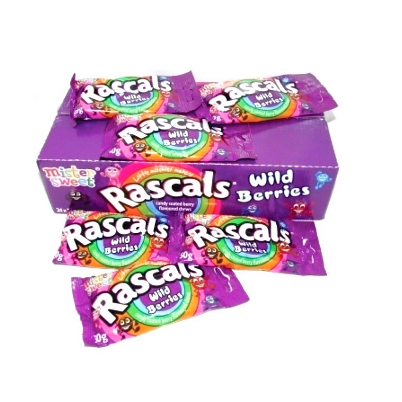 Sweets Rascals Wild Berry Flavors 24X50g