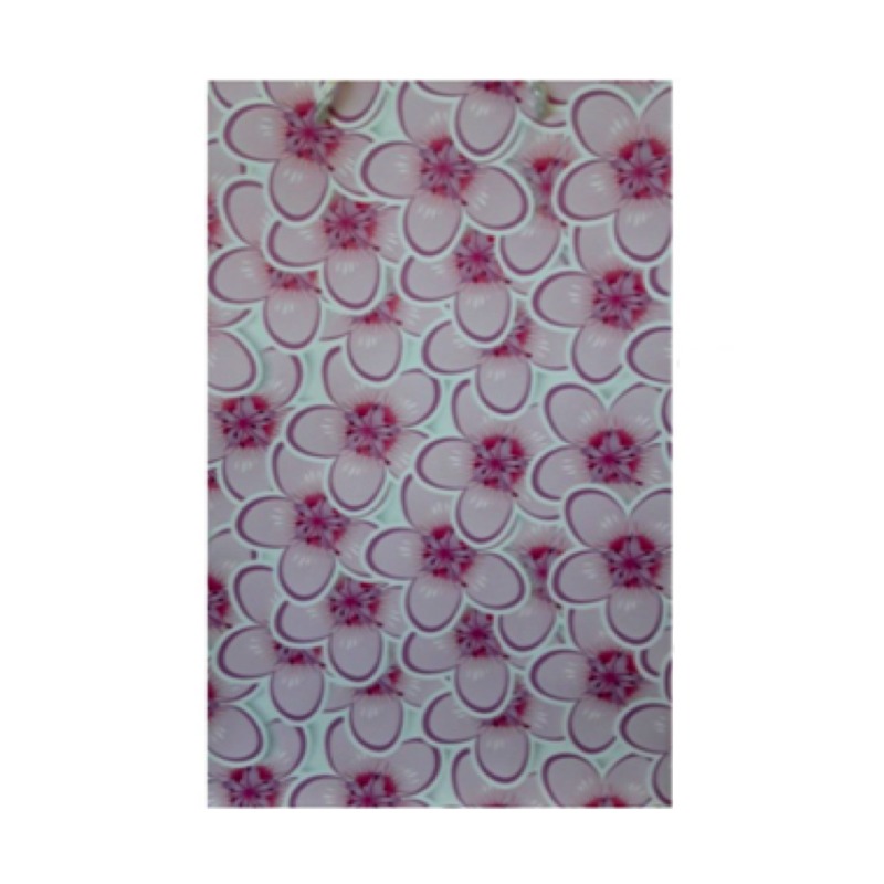 Gift Bag Medium Pink/Purple Flowers