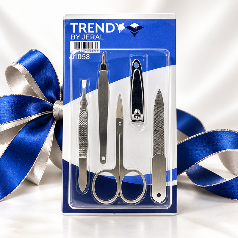 Gift Set Manicure 5 Piece Stainless Steel