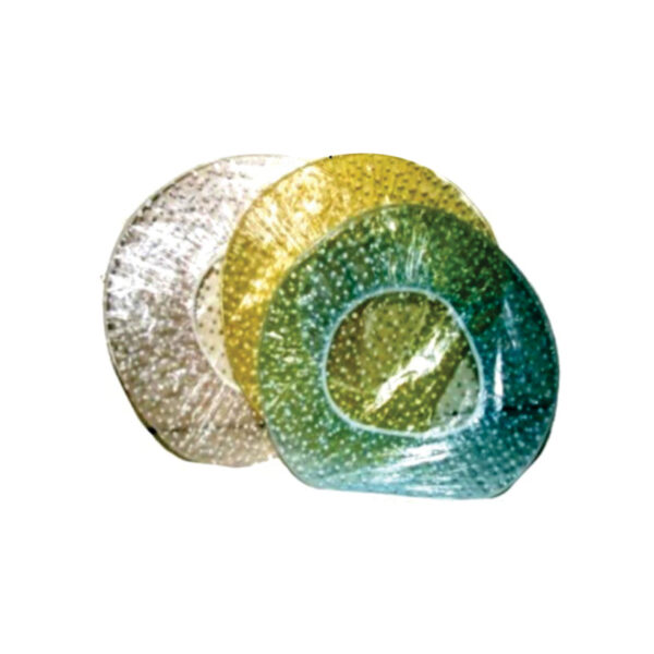 Shower Caps 3pk Dotted