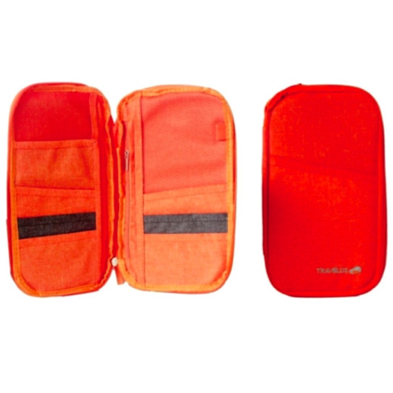 Travel Wallet  25x13.5cm Ass Col