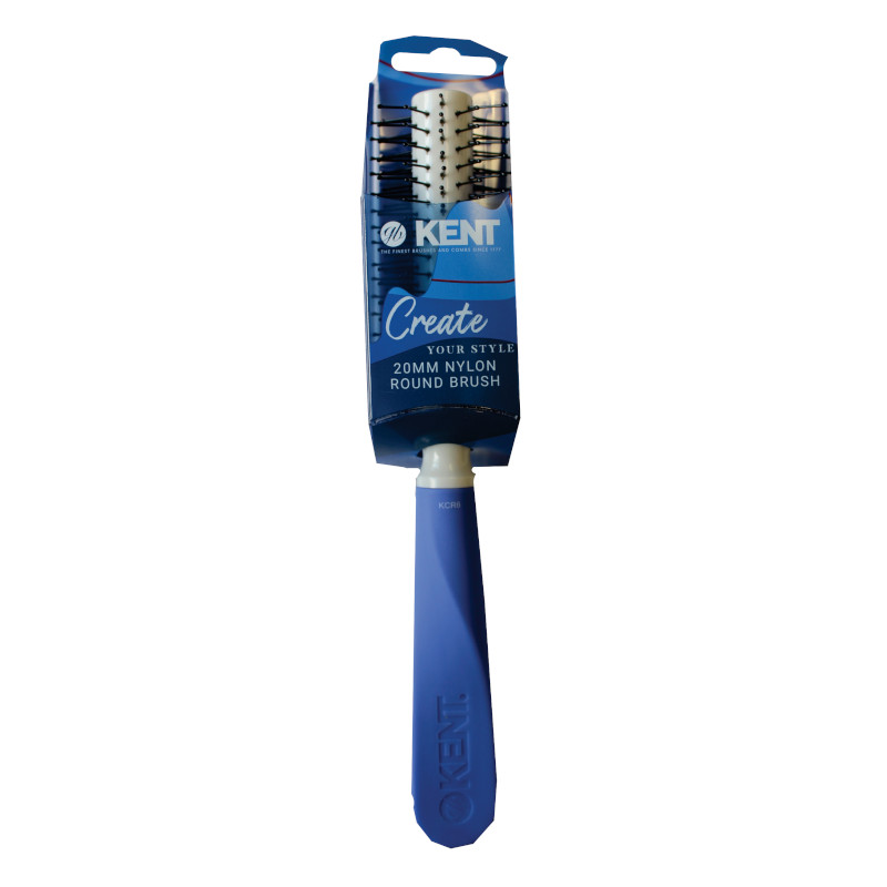 Kent Round Pin Nylon Hair Brush Small
