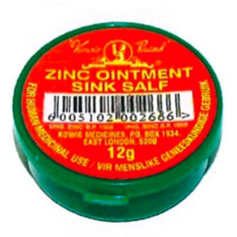 Kowie Medicine Zinc Ointment 12g