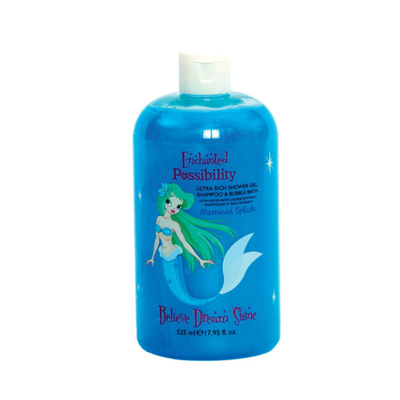 Pos 3 in 1 Shower Gel Shampoo Enchanted Mermaid 525ml