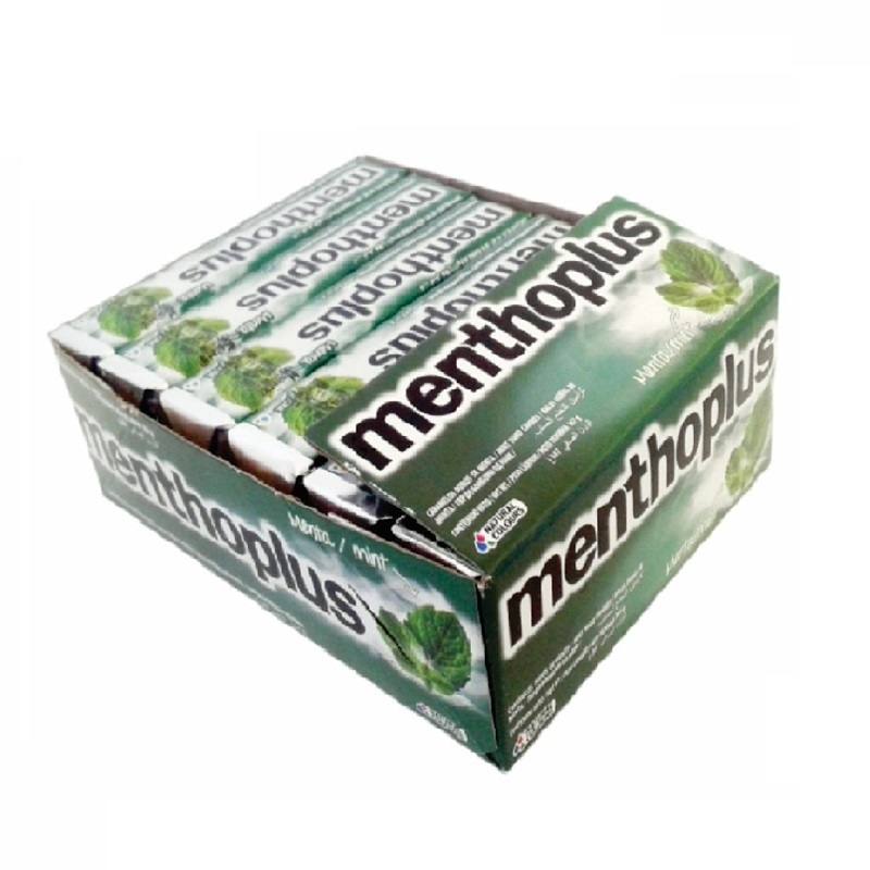 Mentos Menthoplus Mint Display 12