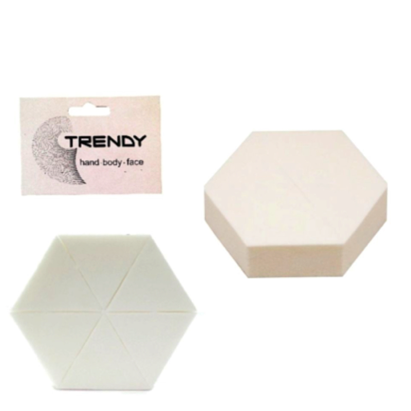 NR Foundation Puff 65 x 20 White