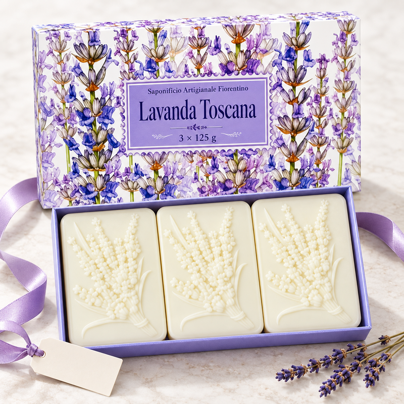 Saponificio Soap Lavender 3x125g