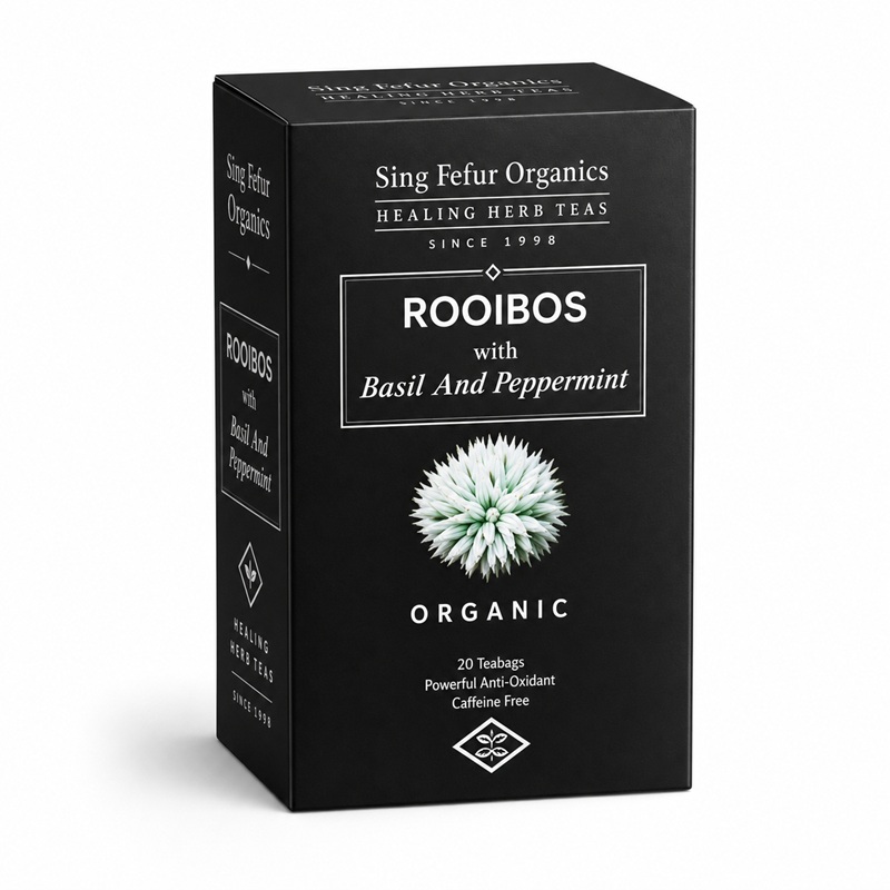Sing Fefur Organic Rooibos Buchu & Pepp Tea
