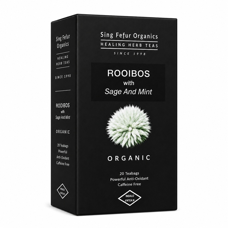 Sing Fefur Organic Rooibos Sage & Mint
