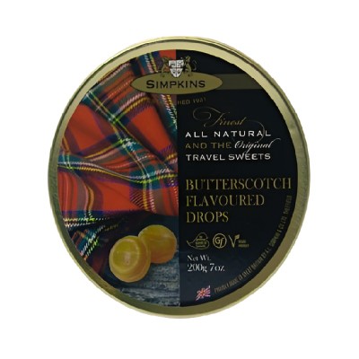 Simpkins Butterscotch 200g