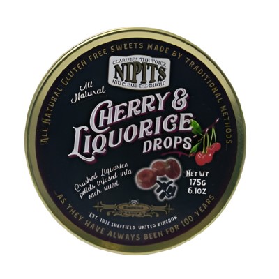 Simpkins Cherry & Liquorice Drops 175g