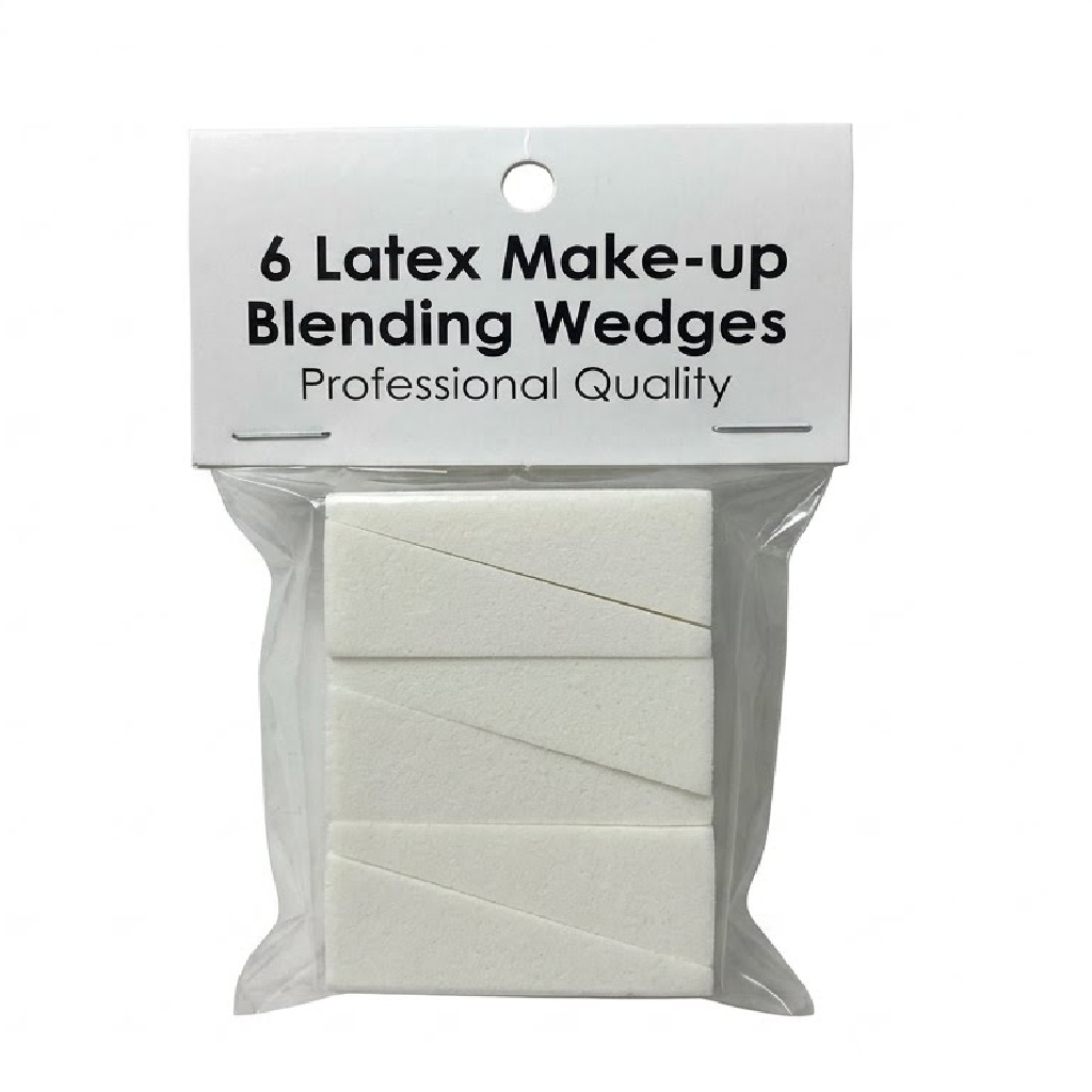 Cosmetic Facial Wedges White 6's