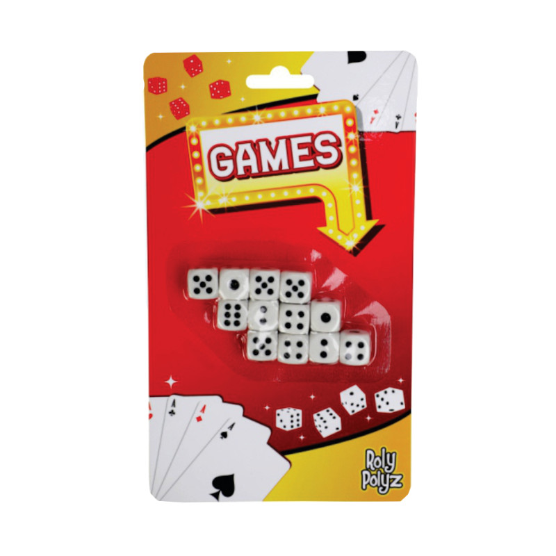 Roly Polyz- Dices on Card 12's