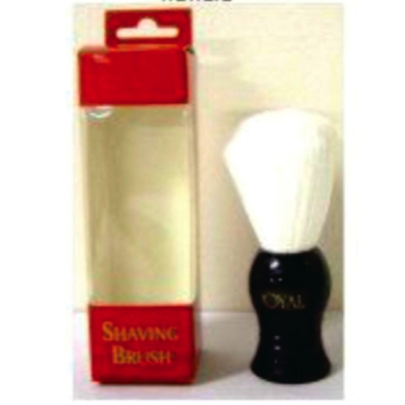 Shave Brush Pure Nylon Moulded Handle