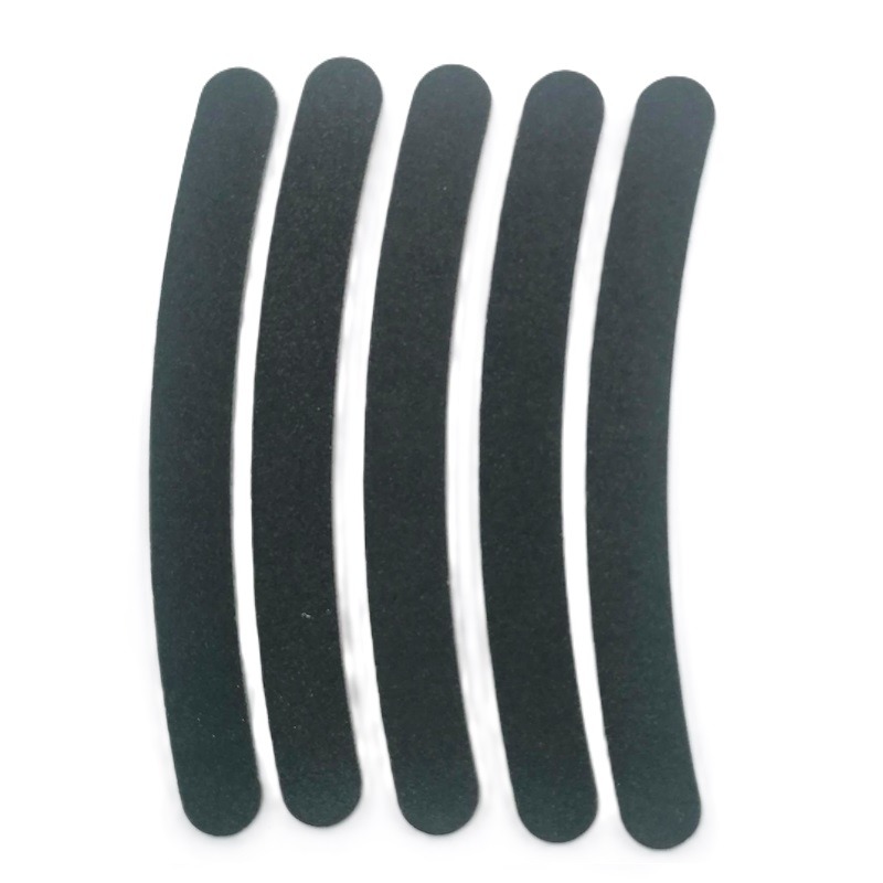 Emery Board 175mm - Black Curved 5pk