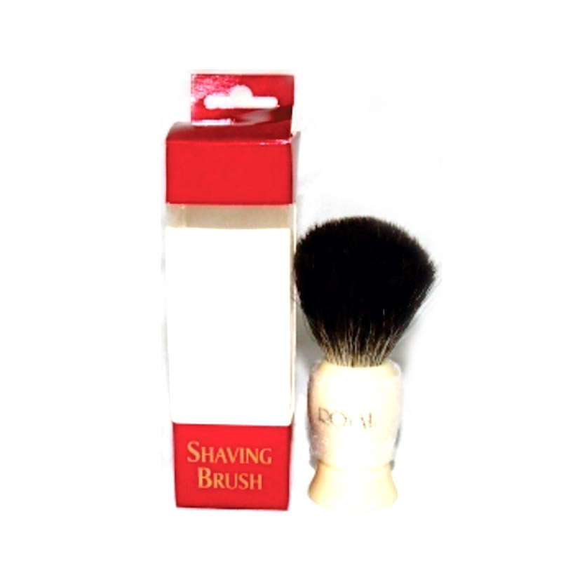 Shave Brush Pure Dark Badger Moulded Handle
