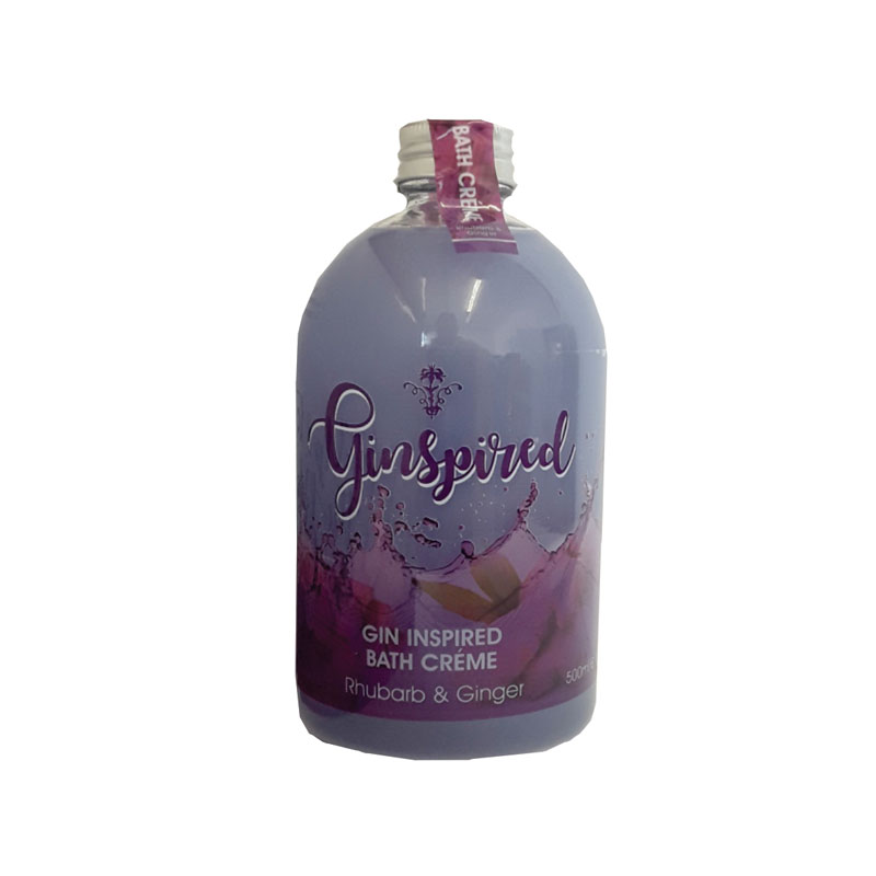 Pos Ginspired Bath Crème Rhubarb & Ginger 500g