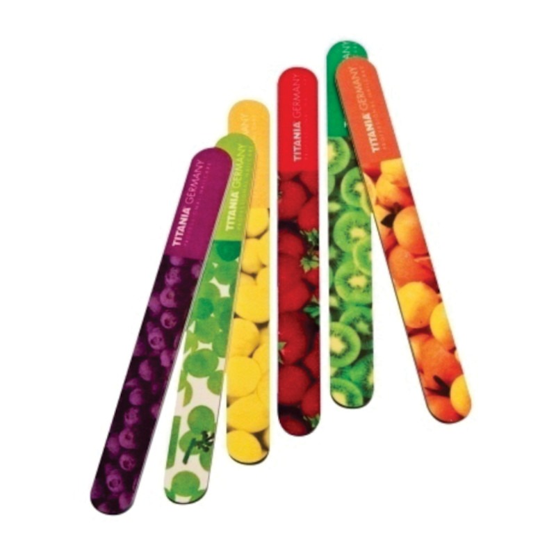Titania File Nail Dbl Sided Fruity