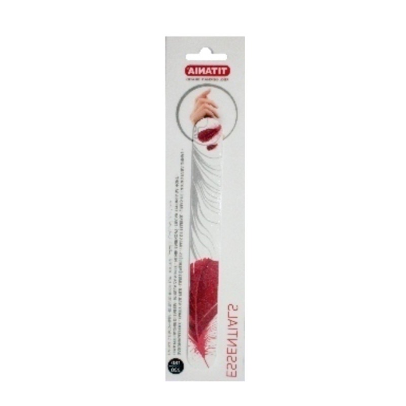 Titania Emery Nail File Feather Assorted