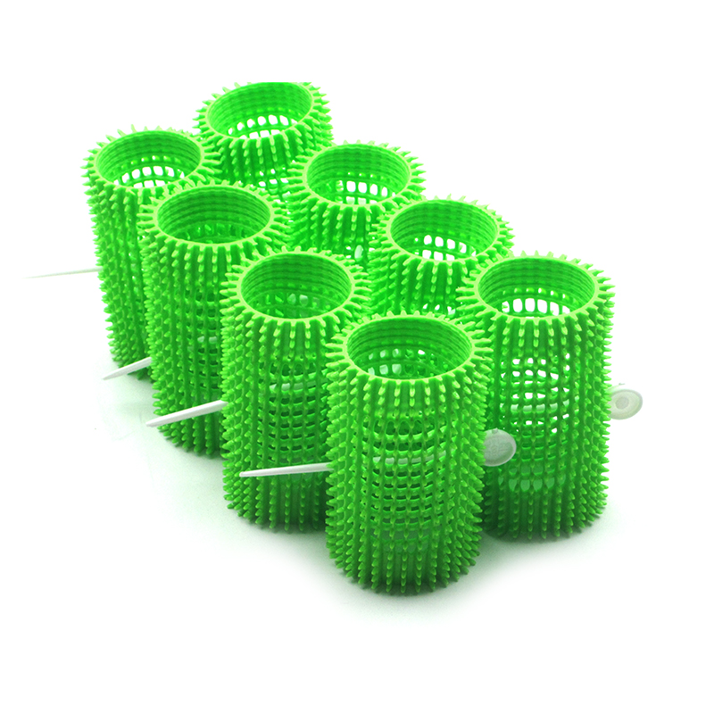 Stohr Rollers  Green with pins 8pk 38mm