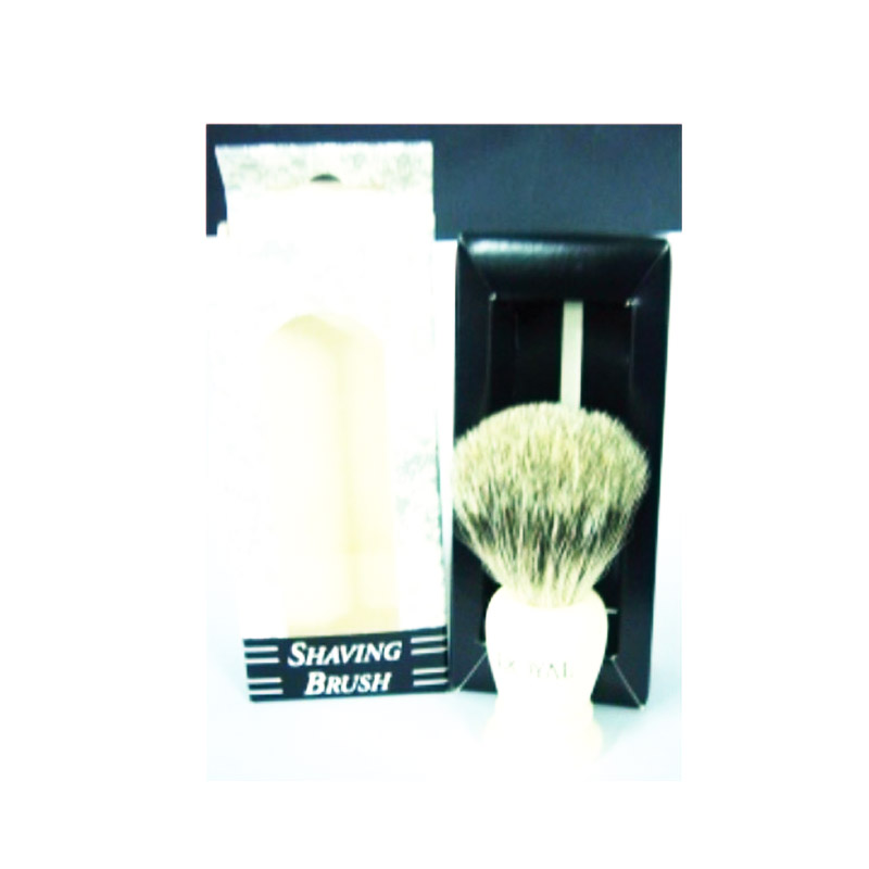 Shave Brush Pure Badger Lathe Turned Handle