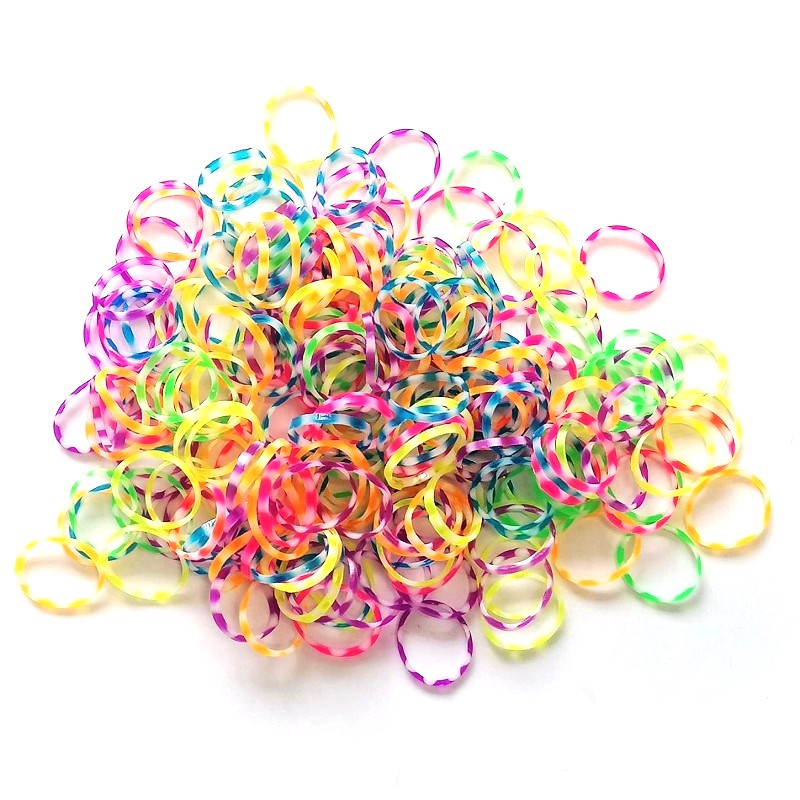 Elastics Bands Mini Fashion 300pk