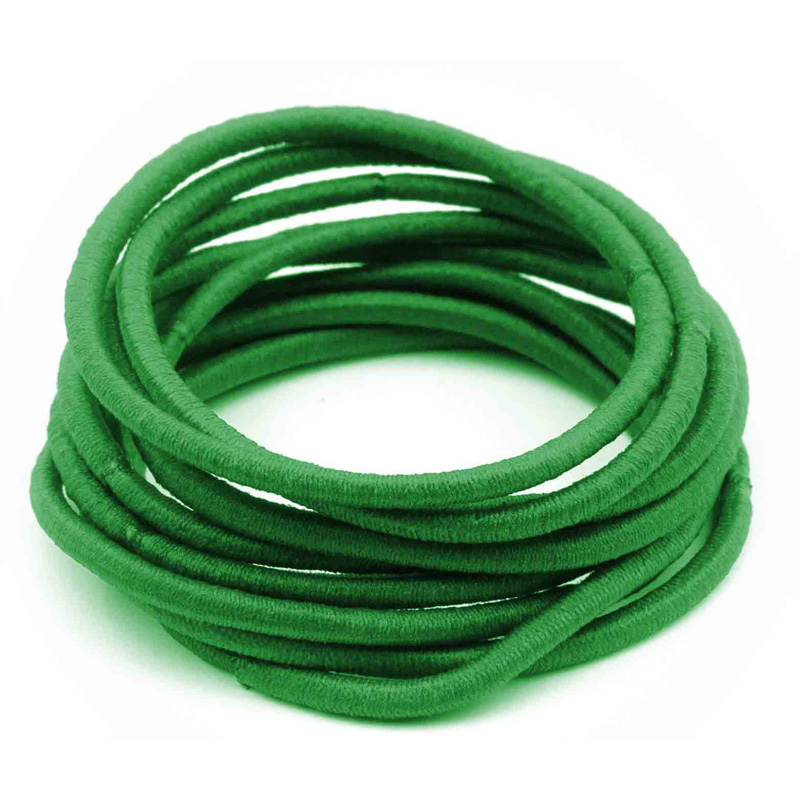 Elastics Harm Free Thin 10pk - Bottle Green