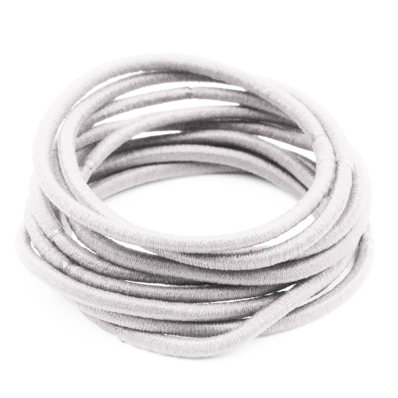 Elastics Harm Free Thin 10pk - White