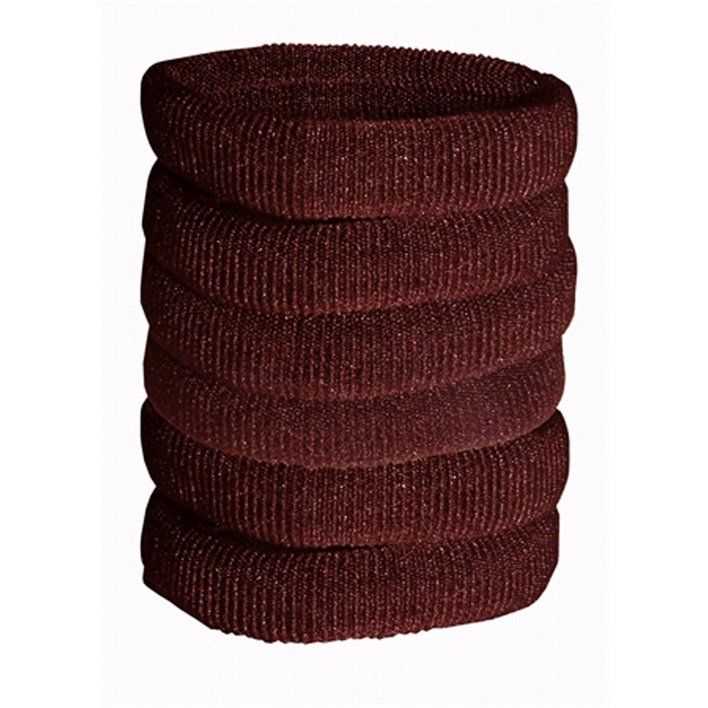 Hairrings Thin 6pk - Brown