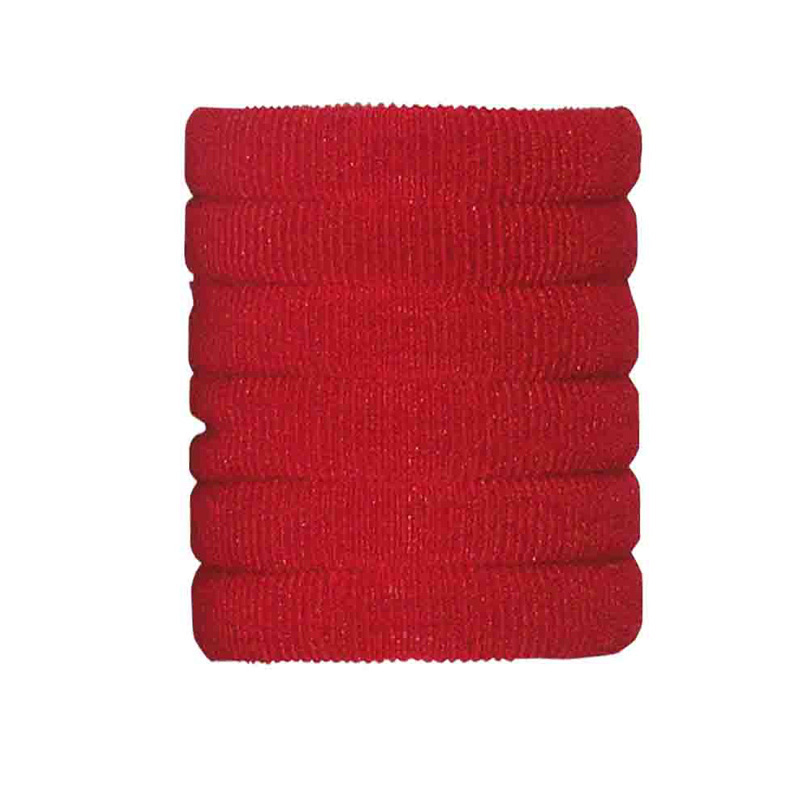 Hairrings Thin 6pk - Red