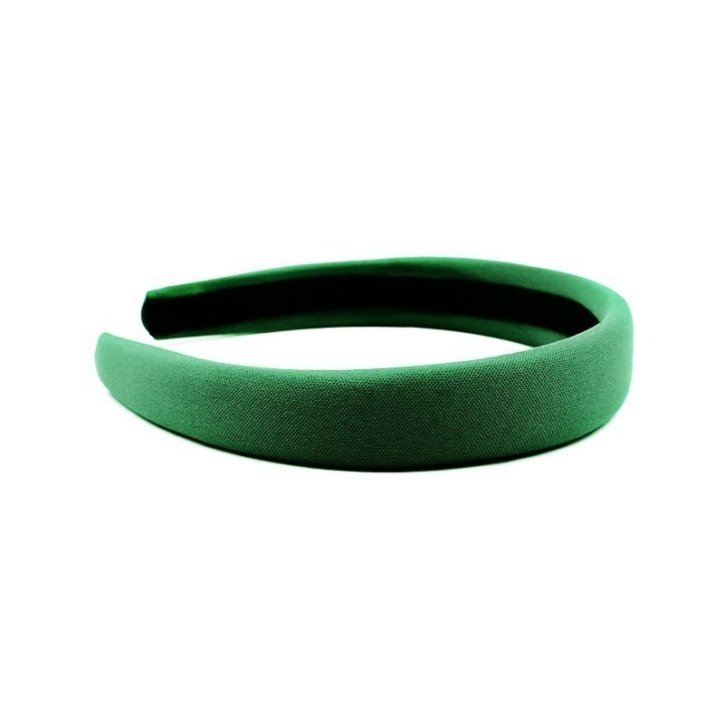 Aliceband Padded 25mm 1pk - Bottle Green